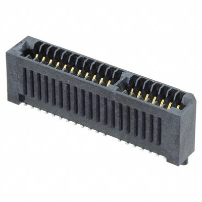 MECF-20-01-L-DV by Samtec Inc. - CONNECTOR EDGE DUAL FMALE 40POS 0.05