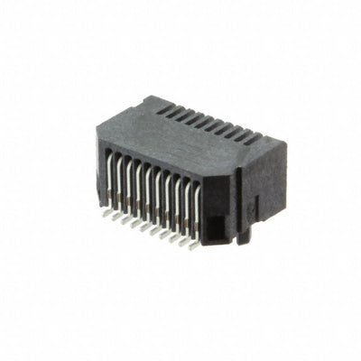 MECT-110-01-M-D-RA1 by Samtec Inc. - CONNECTOR SFP+ RCPT 20POS SLD R/A SMD