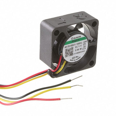 MF25100V1-1000U-G99 by Sunon Fans - FAN AXIAL 25X10MM VAPO 5VDC WIRE