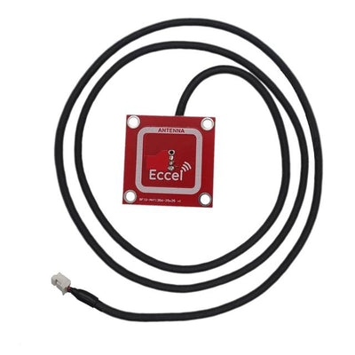 000468 by Eccel Technology Limited - 25x25MM MUX ANTENNA 800MM CABLE