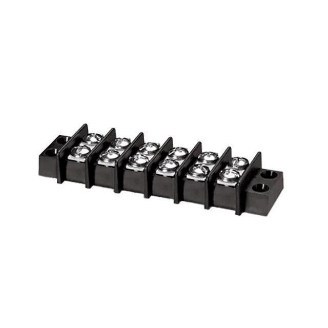 0113-1005 by Dinkle Corporation, USA - CONNECTOR BARRIER STRP 5 CIRC 0.563