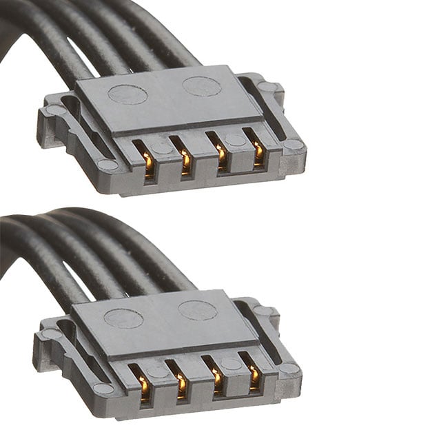 0151320406 by Molex - CABLE ASSY PICOLOCK 4 POS 600MM