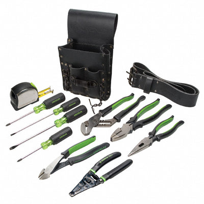 0159-13 by Greenlee Communications - ELECTRICIANS KIT 12PC
