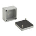 20606060 by Rose Enclosures - BOX FIBERGLASS GRY 2.17"" X 2.17