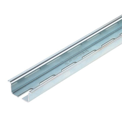 0236510000 by Weidmuller - DIN RAIL 35MMX15MM SLOTTED 1M