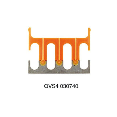 0358460000 by Weidmuller - JUMPER TERM BLK 2POS SLIDER
