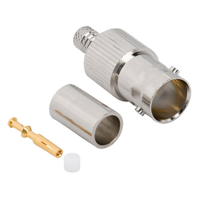 031-70555-12G by Amphenol RF - BNC STRAIGHT CRIMP JACK FOR CANA