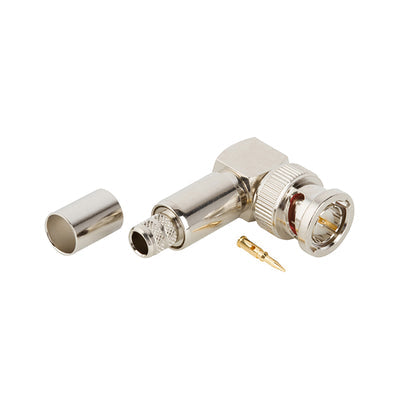 031-70556 by Amphenol RF - BNC RIGHT ANGLE CRIMP PLUG FOR R