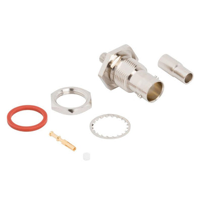 031-70566-12G by Amphenol RF - BNC STRAIGHT CRIMP JACK FOR BELD