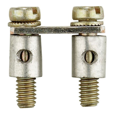 0337000000 by Weidmuller - JUMPER TERM BLK 2POS SCREW-IN