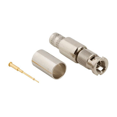 034-1025-12G by Amphenol RF - CONNECTOR HDBNC PLUG STR 75 OHM CRIMP