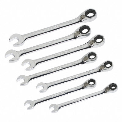 0354-02 by Greenlee Communications - WRENCH SET COMBO 7MM-15MM