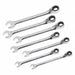 0354-02 by Greenlee Communications - WRENCH SET COMBO 7MM-15MM