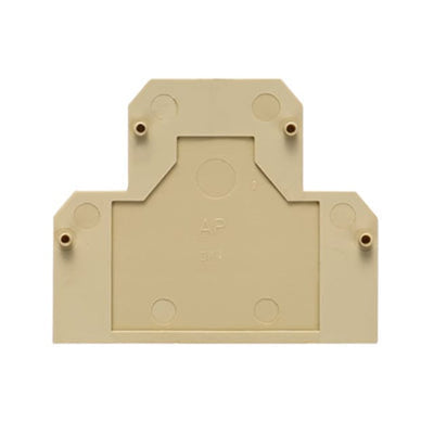 0359260000 by Weidmuller - CONNECTOR TERM BLK END PLATE RAIL BG