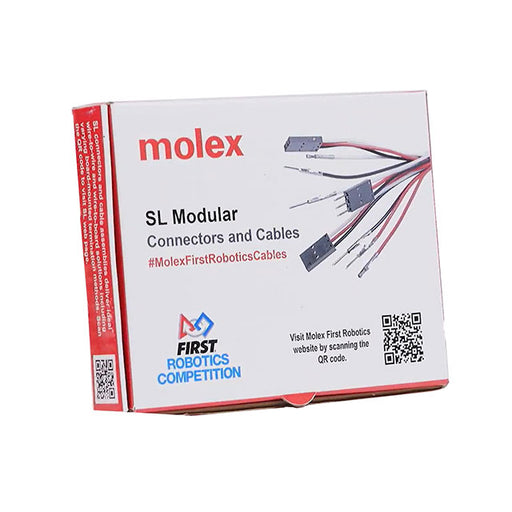 0367690833 by Molex - PRE-CRIMP SL F TO M 36"" WHITE