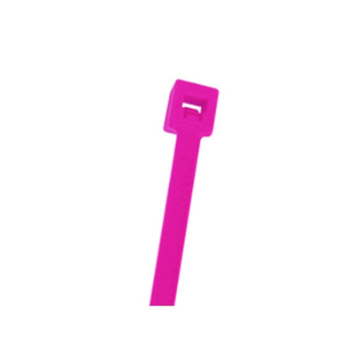 04-075012 by NTE Electronics, Inc - CABLE TIE 7.5IN FLR PINK 100 BAG