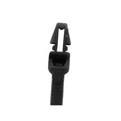 04-0750PM0 by NTE Electronics, Inc - CABLE TIE 7.9IN BLACK 100 BAG