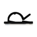 04-CLP002-0 by NTE Electronics, Inc - CABLE CLIP WIRE SADDLE BLK 50/BAG