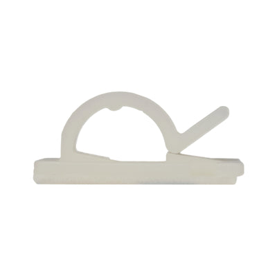 04-CLP002-9 by NTE Electronics, Inc - CABLE CLIP WIRE SADDLE NAT 50/BAG