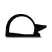04-CLP004-0 by NTE Electronics, Inc - CABLE CLIP WIRE SADDLE BLK 50/BAG