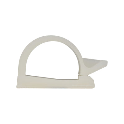 04-CLP004-9 by NTE Electronics, Inc - CABLE CLIP WIRE SADDLE NAT 50/BAG