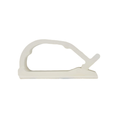 04-CLP006-9 by NTE Electronics, Inc - CABLE CLIP WIRE SADDLE NAT 50/BAG