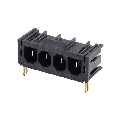 0431607304 by Molex - CONNECTOR HDR 4POS 7.50MM R/A SLDR