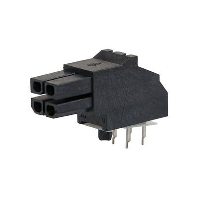 0447640403 by Molex - CONNECTOR RECPT 4P 0.118 GOLD PCB R/A