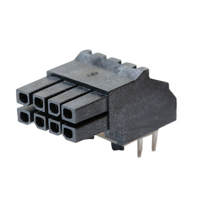 0447640801 by Molex - CONNECTOR RECPT 8POS 0.118 TIN PCB R/A