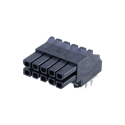 0447641003 by Molex - CONNECTOR RECPT 10P 0.118 GOLD PCB R/A