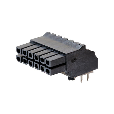 0447641203 by Molex - CONNECTOR RECPT 12P 0.118 GOLD PCB R/A