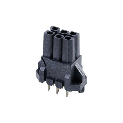 0447690603 by Molex - CONNECTOR RECPT 6POS 0.118 GOLD PCB