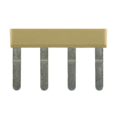 0461300000 by Weidmuller - JUMPER TERM BLK 4POS FLAT PIN