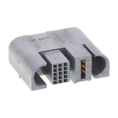 0464369311 by Molex - RA REC TEN60 G-1P-15S-G