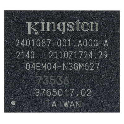 04EM04-N3GM627-GA06U by Kingston - IC FLSH RAM 4GBYTE EMMC 221VFBGA