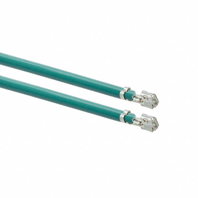 0502128000-03-G6-D by Molex - 3"" PRE-CRIMP 3049 GR001 GREEN