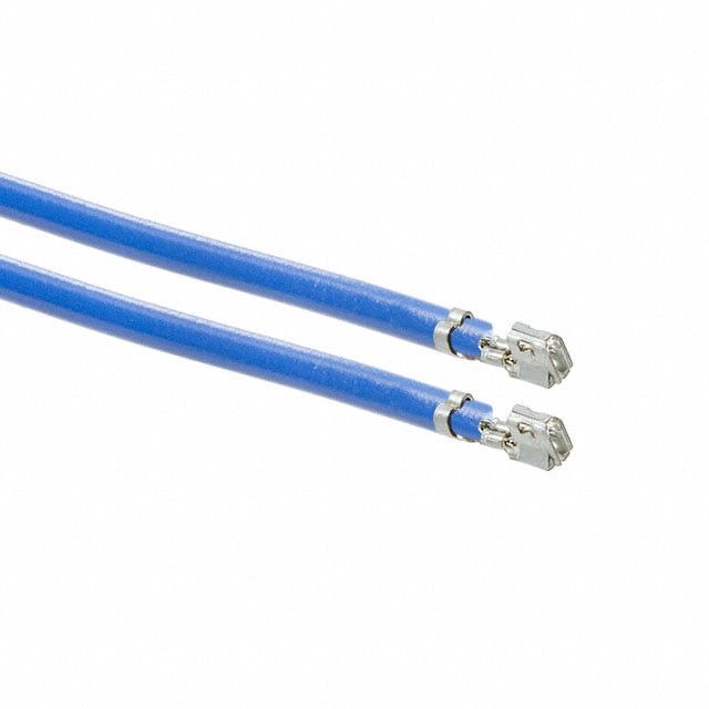 0502128000-02-L8-D by Molex - 2"" PRE-CRIMP 3048 BL001 BLUE