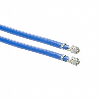 0502128000-12-L4-D by Molex - 12"" PRE-CRIMP 1854 BL001 BLUE