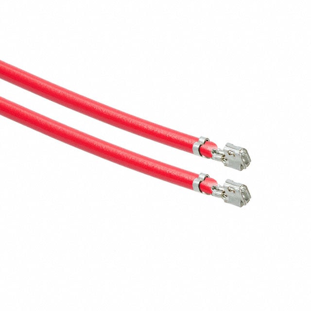 0502128000-06-R6-D by Molex - 6"" PRE-CRIMP 3049 RD001 RED