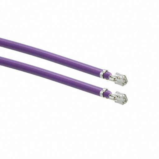 0502128000-12-V6-D by Molex - 12"" PRE-CRIMP 3049 VI001 VIOLET