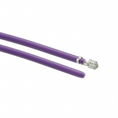 0502128000-10-V4 by Molex - 10"" PRE-CRIMP 1854 VI001 VIOLET