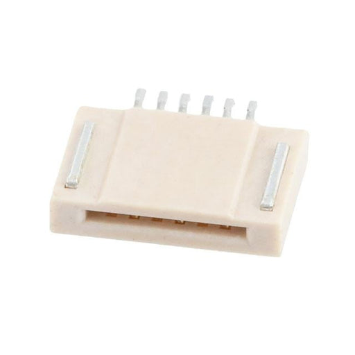 0512810698 by Molex - CONNECTOR FFC FPC 6POS 0.5MM R/A