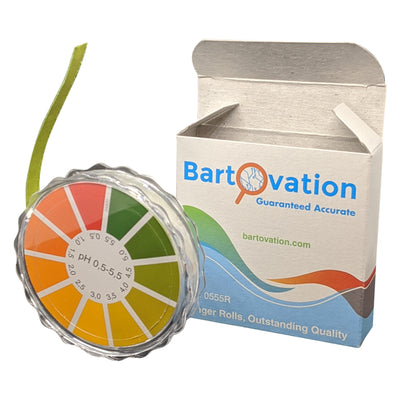 0555R by Bartovation - PH TEST PAPER FOR KOMBUCHA BREWI