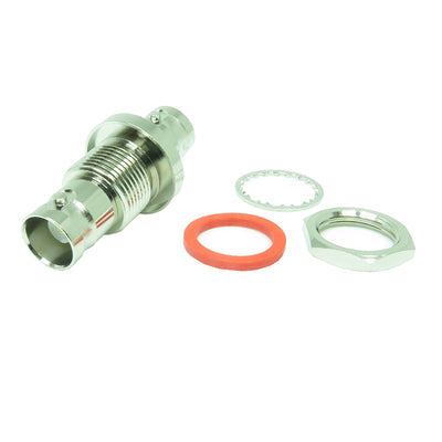 06-B005 by NTE Electronics, Inc - BNC JACK TO JACK BULKHEAD ADAPTE