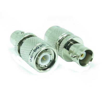 06-B025 by NTE Electronics, Inc - BNC JACK TO TNC PLUG ADAPTER