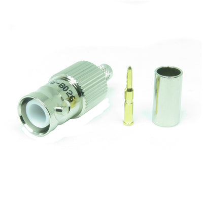06-B026 by NTE Electronics, Inc - BNC REVERSE POLARITY CRIMP JACK