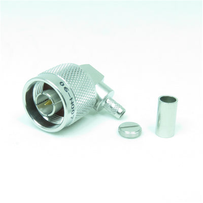 06-N007 by NTE Electronics, Inc - N R/A CRIMP PLUG FOR RG-58/58A/5