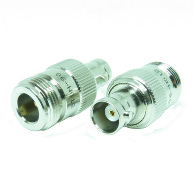 06-N012 by NTE Electronics, Inc - N JACK TO BNC JACK ADAPTER