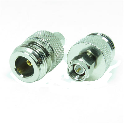 06-N018 by NTE Electronics, Inc - N JACK TO SMA PLUG ADAPTER