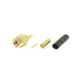 06-S001 by NTE Electronics, Inc - SMA CRIMP PLUG FOR RG-316/174/18